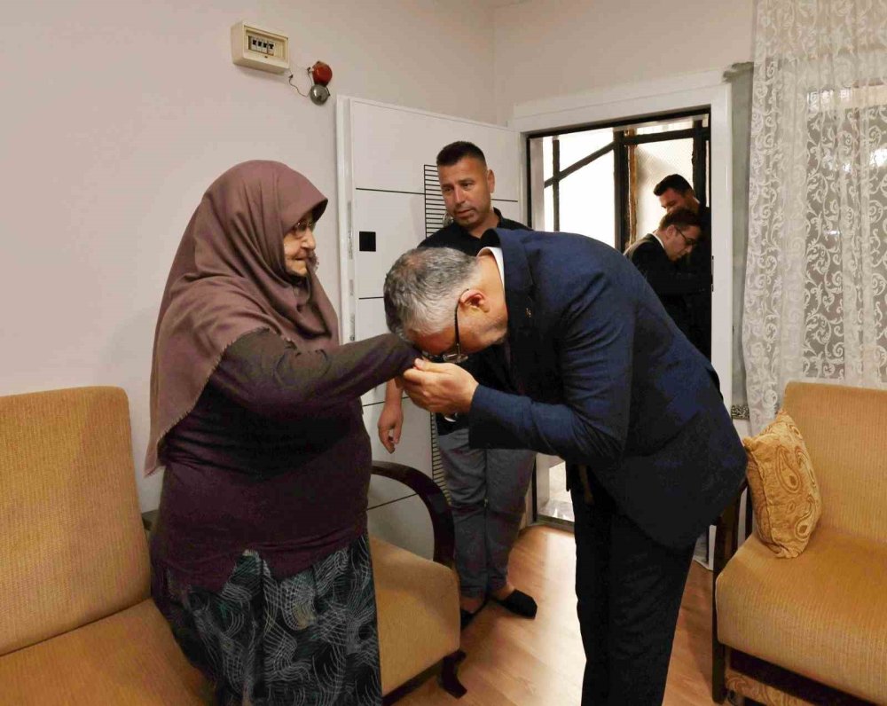 "Terörsüz Türkiye" Mektubu Sakarya’da Şehit Ailesine Ulaştı