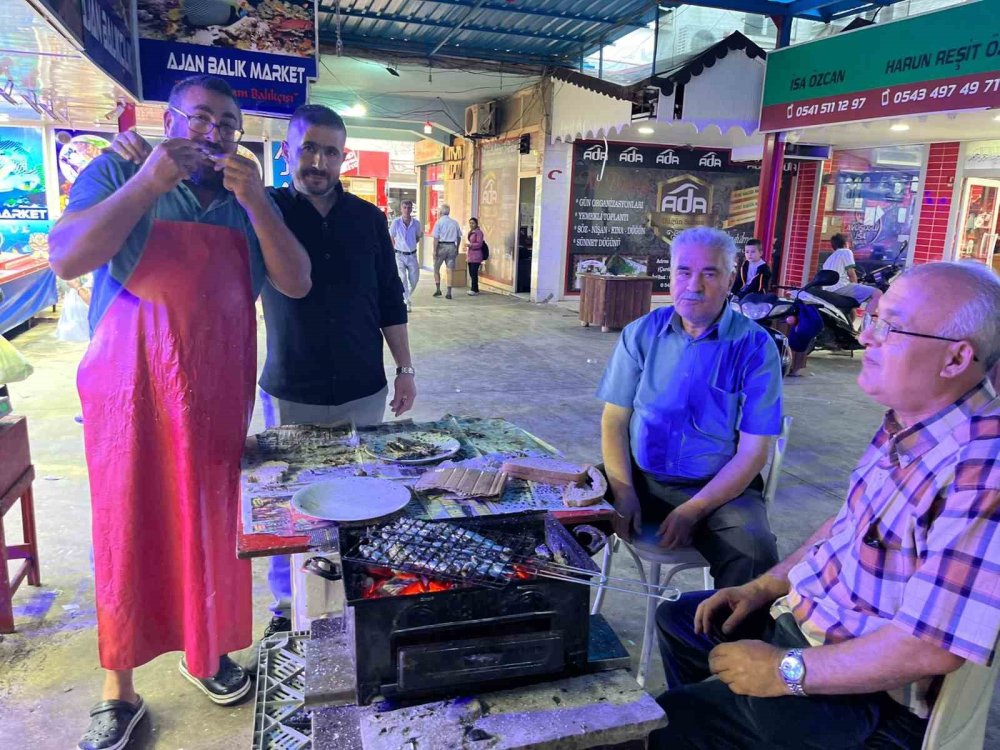 Balık Sezonu Mangal Ateşi İle Başladı