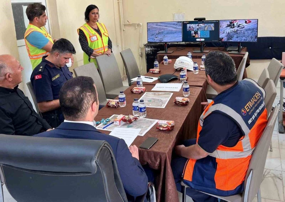 Konsantratör Tesislerinde Yer Üstü Maden Tatbikatı