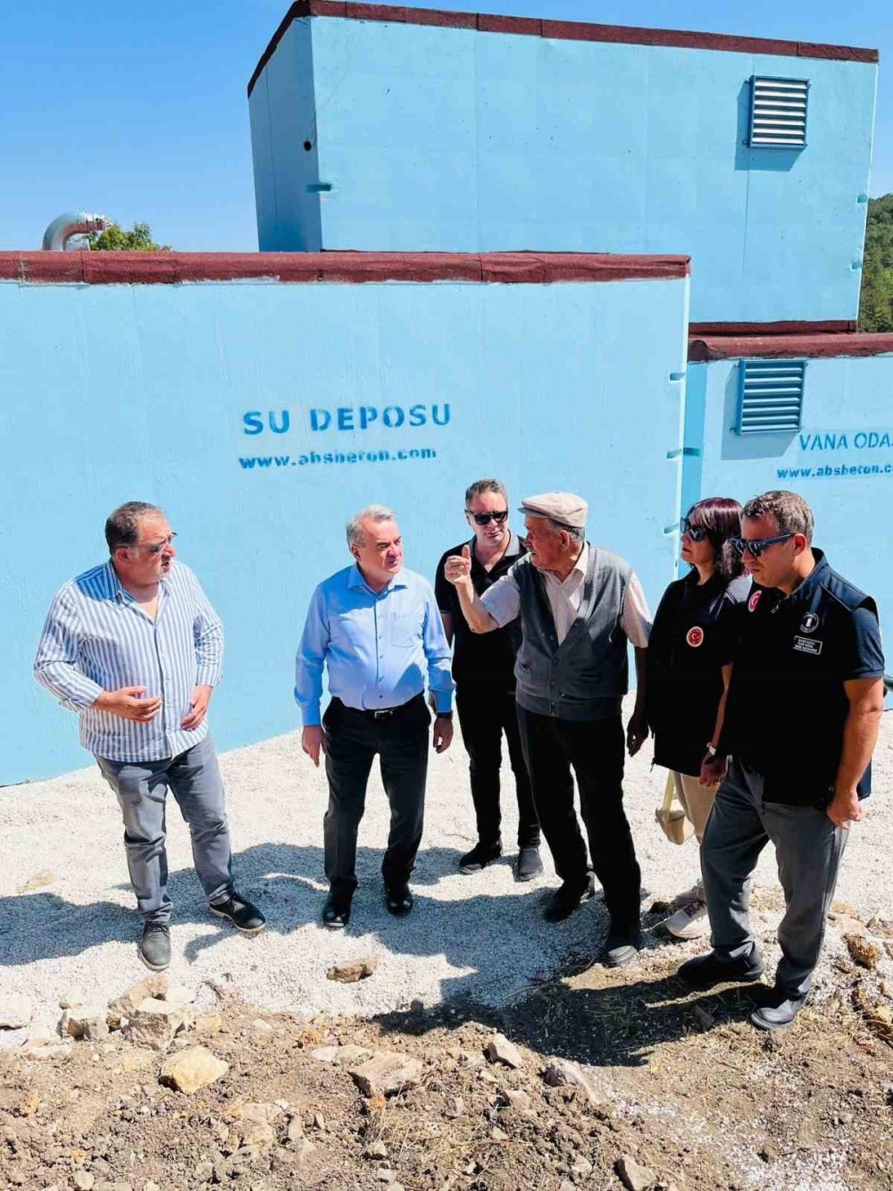 Bozüyük’te Yeni Su Deposu