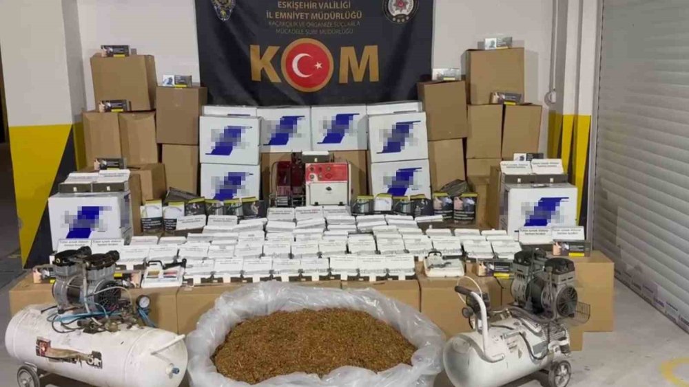 315 Kilogram Kaçak Tütün Ele Geçirildi