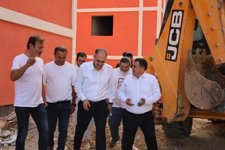 2 Bin Kişilik Kyk Yurdu İnşaatı Sürüyor