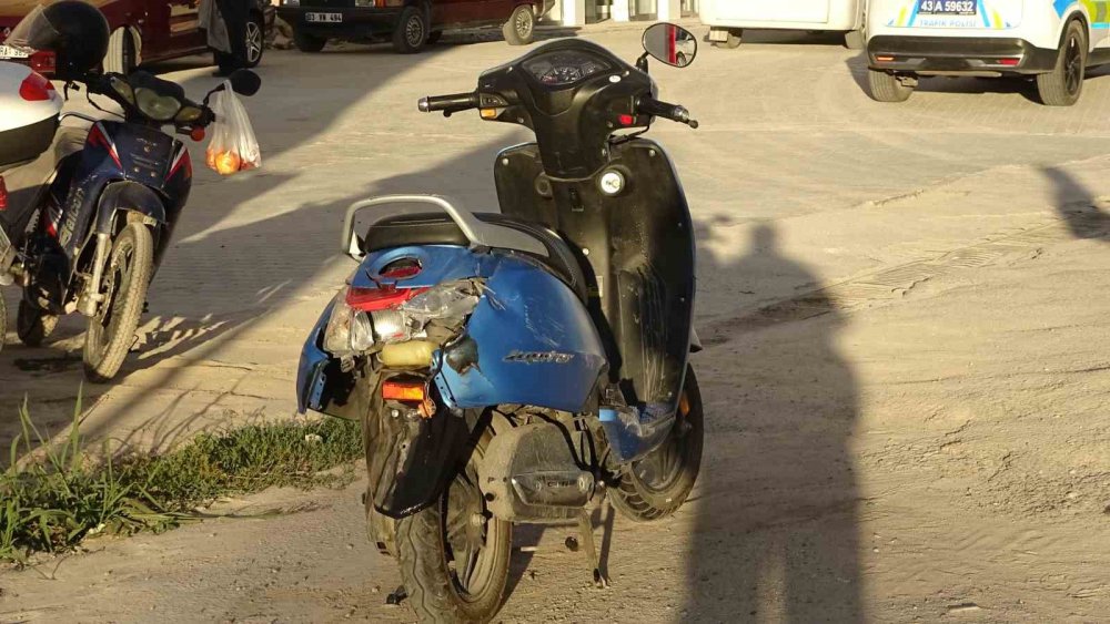 Motosikletin De Karıştığı Zincirleme Trafik Kazası Yaşandı