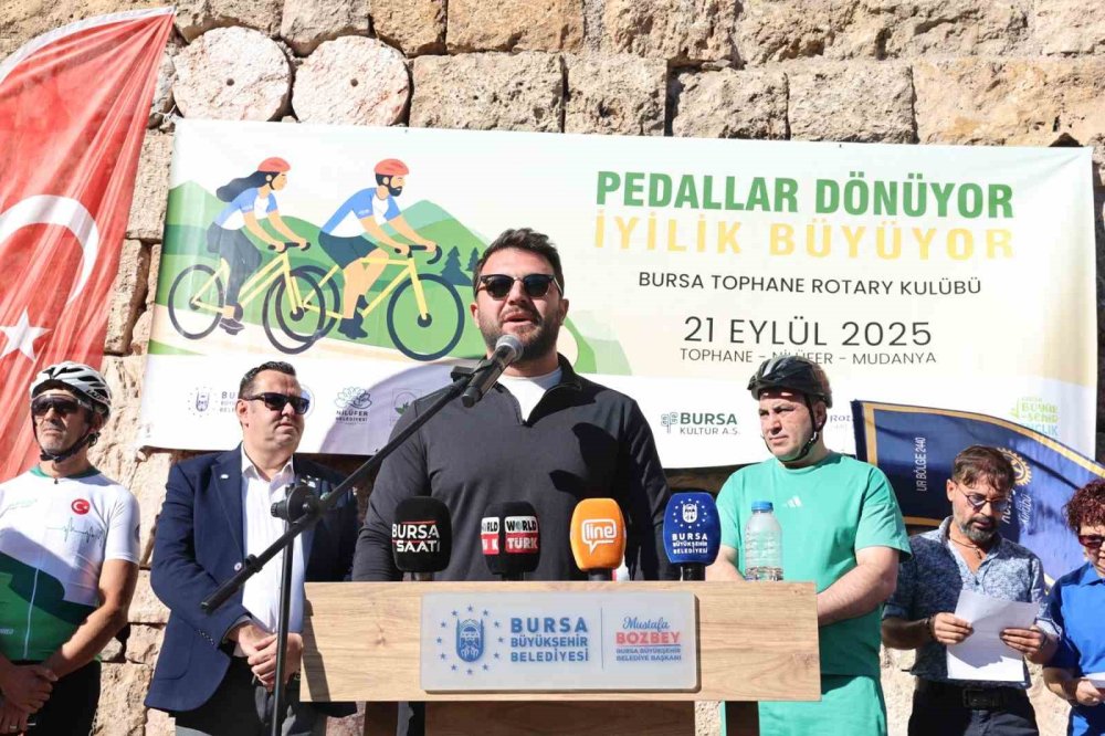 Pedallar İyilik İçin Döndü