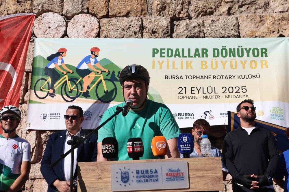 Pedallar İyilik İçin Döndü