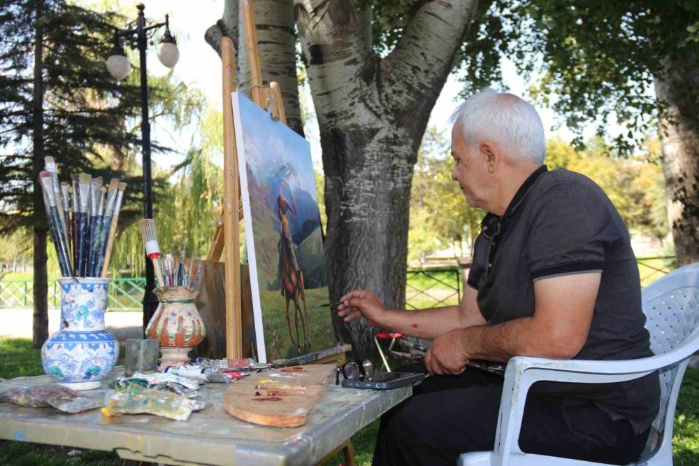 Ressamı Şaşırtan Karga