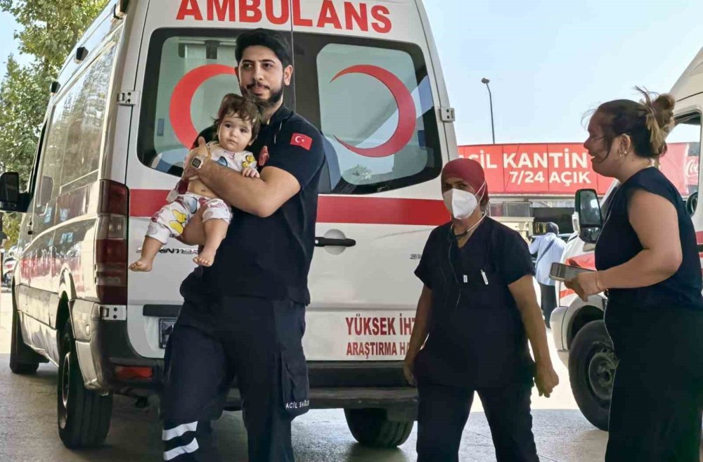 Maraş Otu Yutan Bebek Hastanelik Oldu