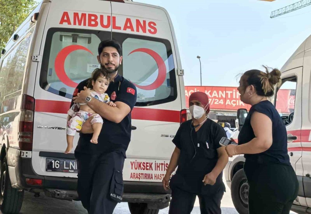 Maraş Otu Yutan Bebek Hastanelik Oldu