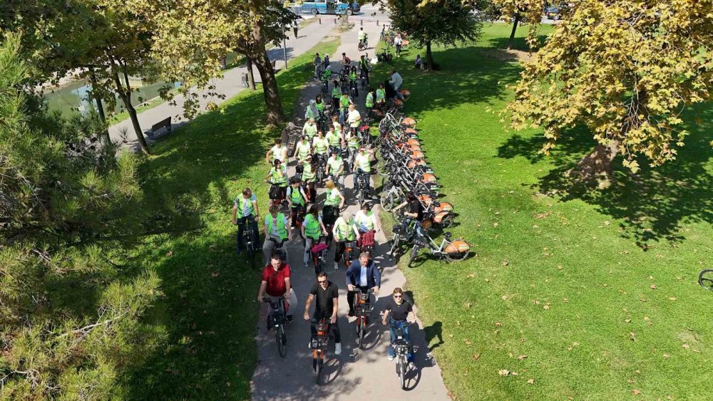 Türk Ve Alman Öğrenciler "Yeşil Gelecek" İçin Pedal Çevirdi