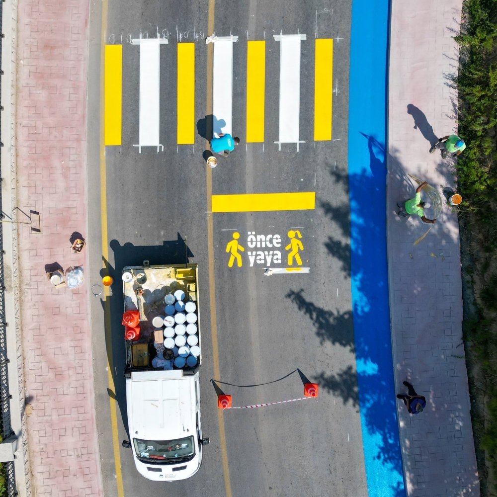 2 Kilometrelik Bisiklet Yolu Kazandırılıyor