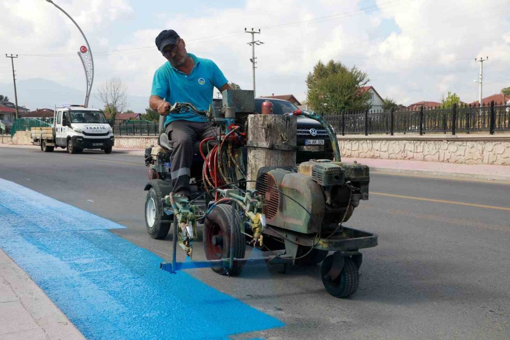 2 Kilometrelik Bisiklet Yolu Kazandırılıyor