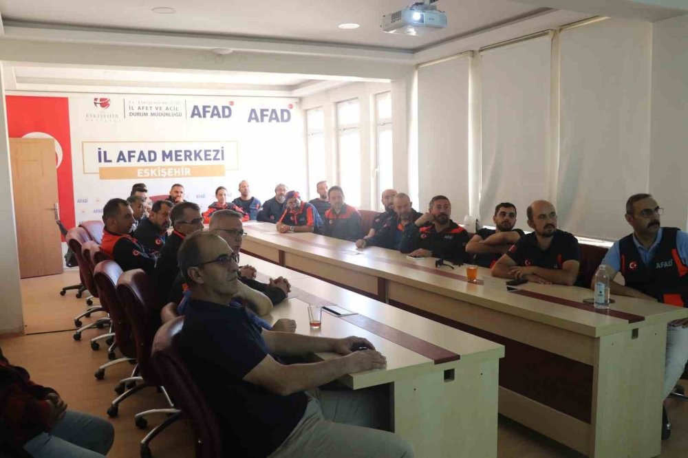 Afad Personeline Geniş Kapsamlı Eğitim