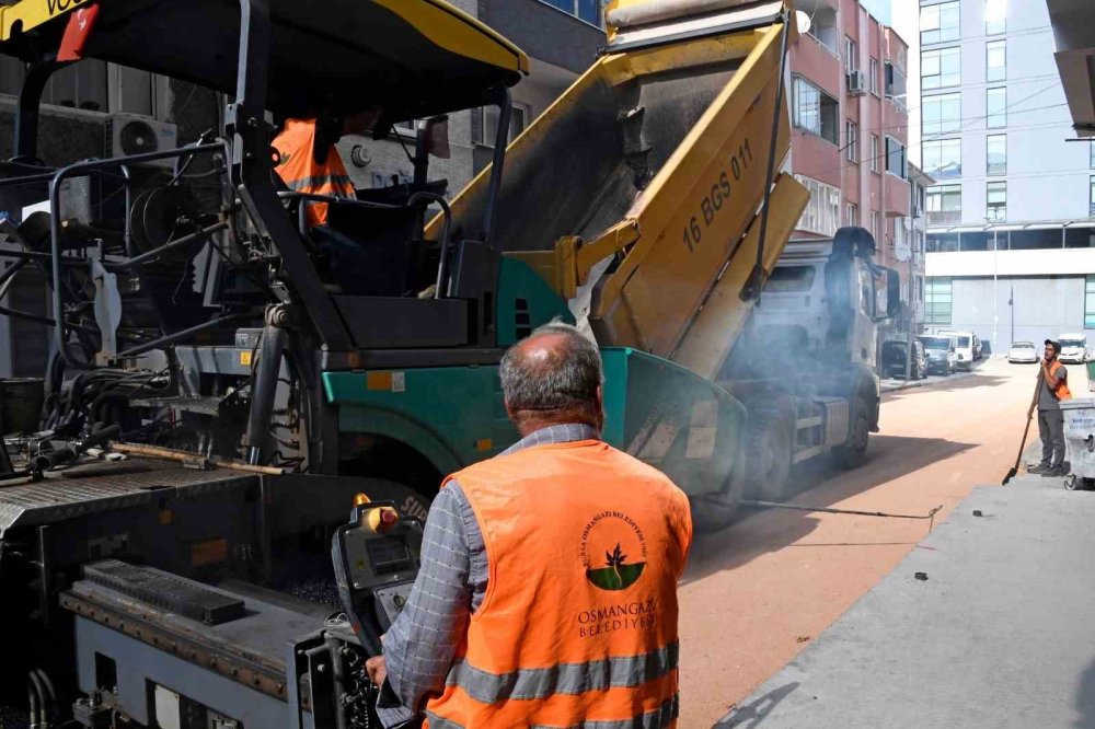 160 Ton Asfalt Döküldü