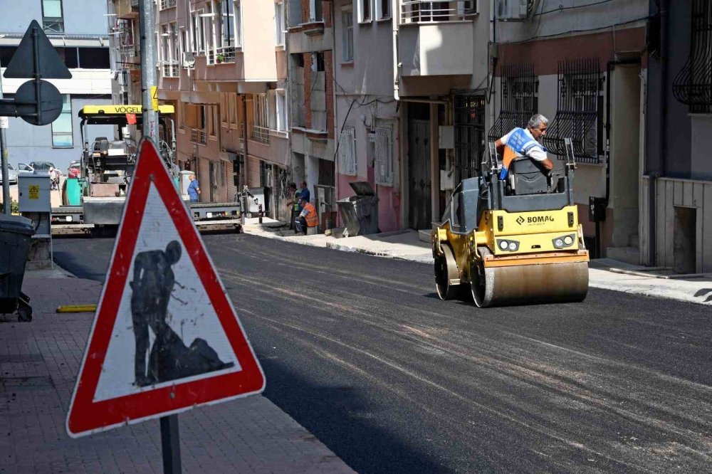 160 Ton Asfalt Döküldü