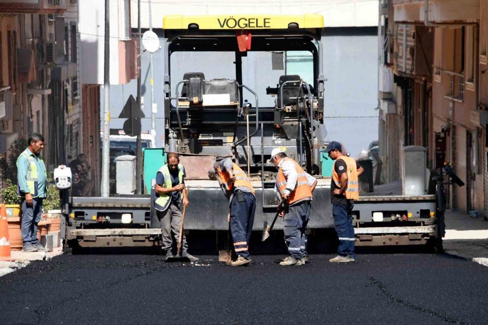 160 Ton Asfalt Döküldü