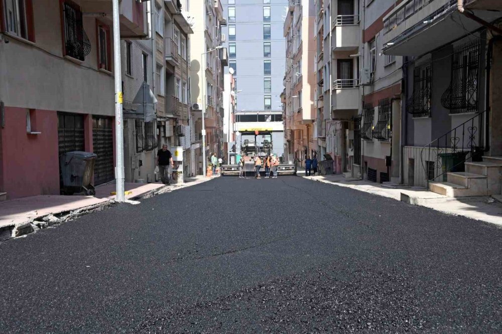 160 Ton Asfalt Döküldü
