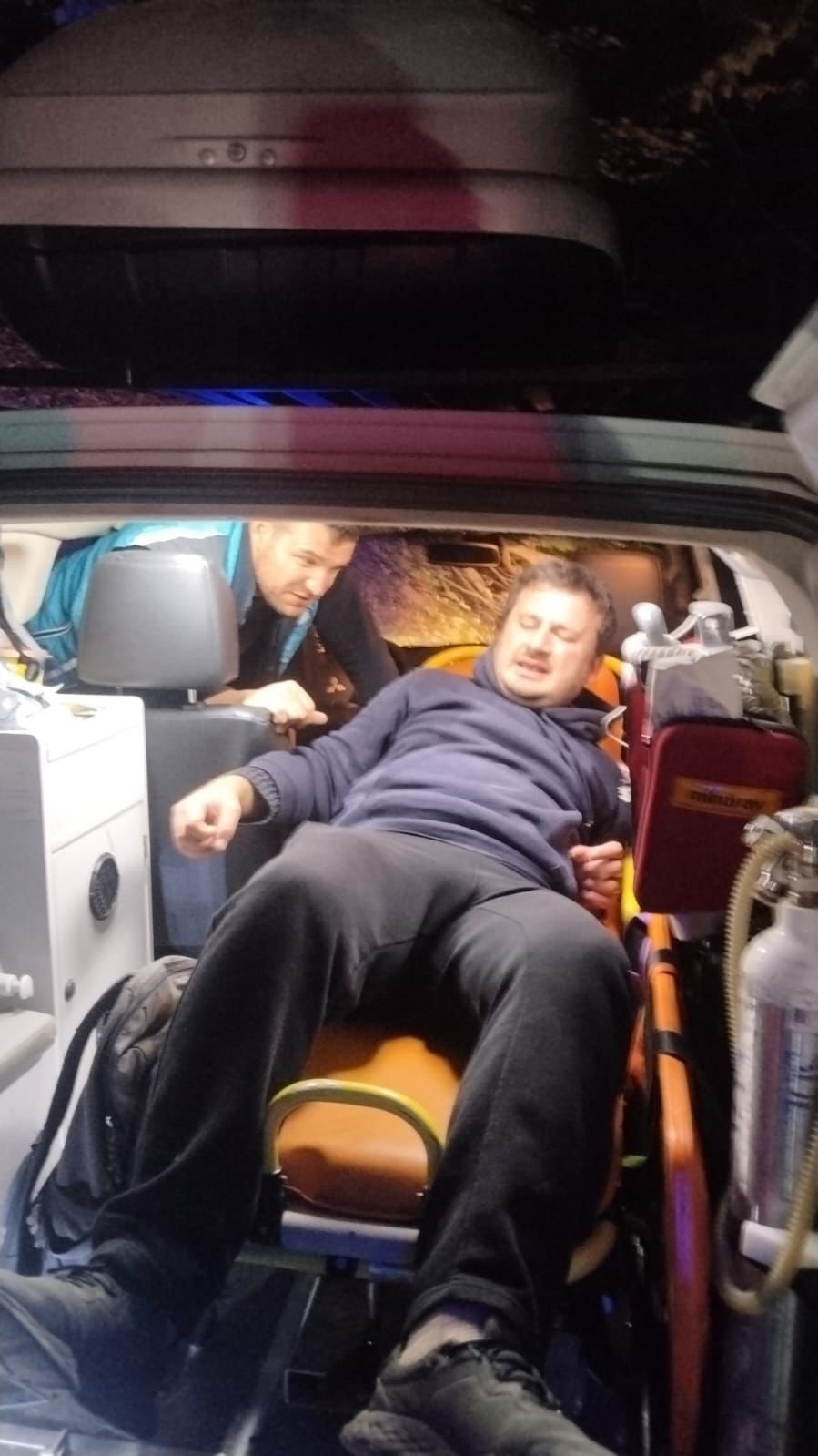 Uludağ’da Mahsur Kalan Vatandaş Kurtarıldı