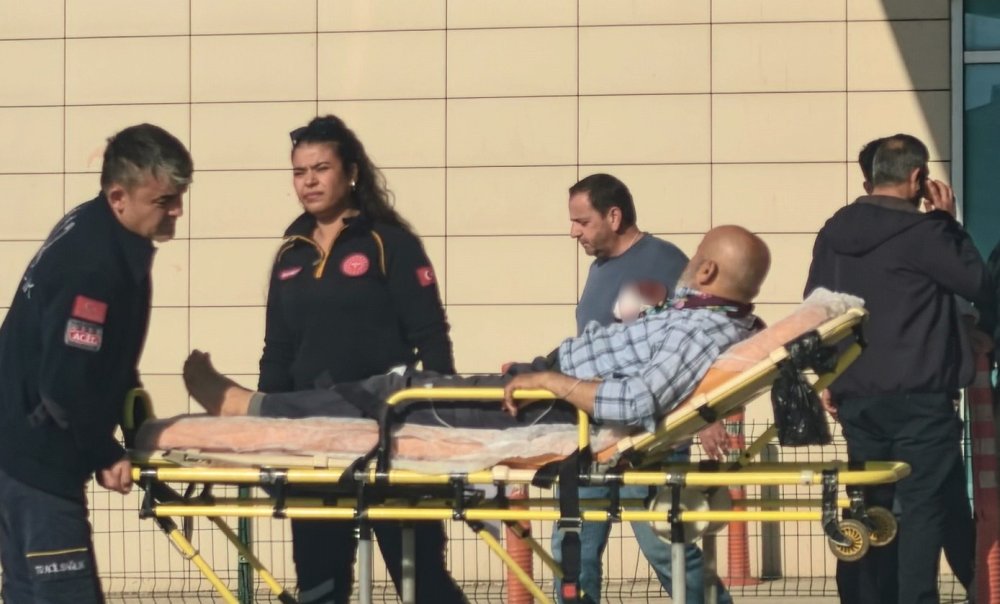 Spiralle El, Kol Ve Bacağını Kesen Adam Yaralandı