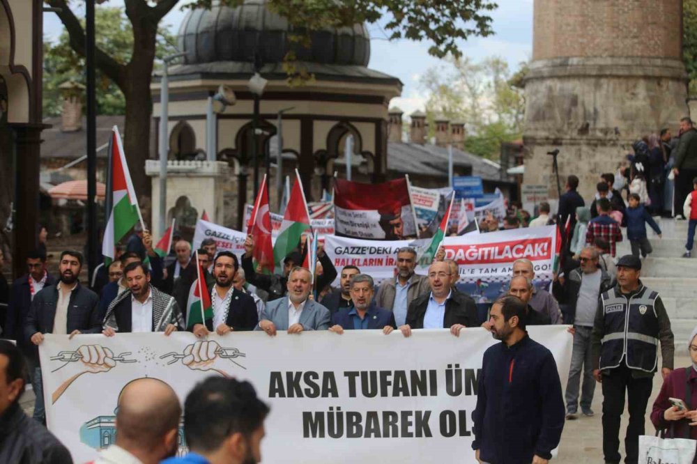 Filistin’e Destek Yürüyüşü