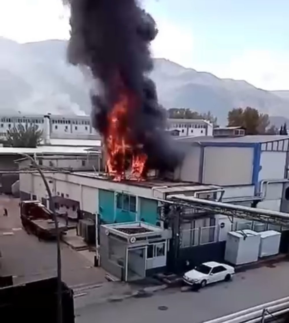Korkutan Fabrika Yangını