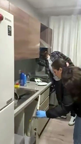 Sokak Ortasındaki İnfazın Şüphelilerin Yakalanma Anı Kameraya Yansıdı
