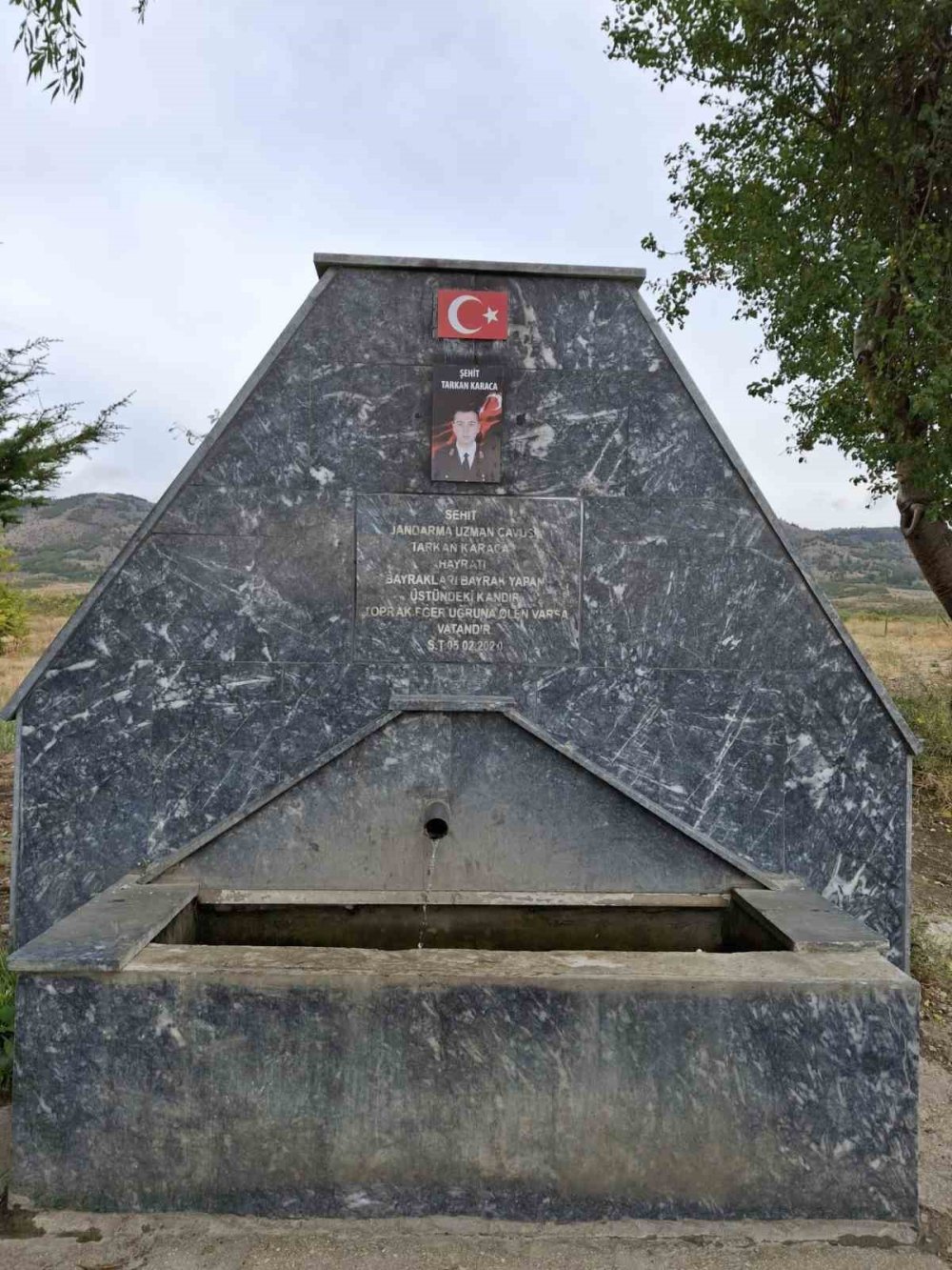 Şehidin Hayrına Yapılan Çeşme 4’üncü Defa Yenilendi