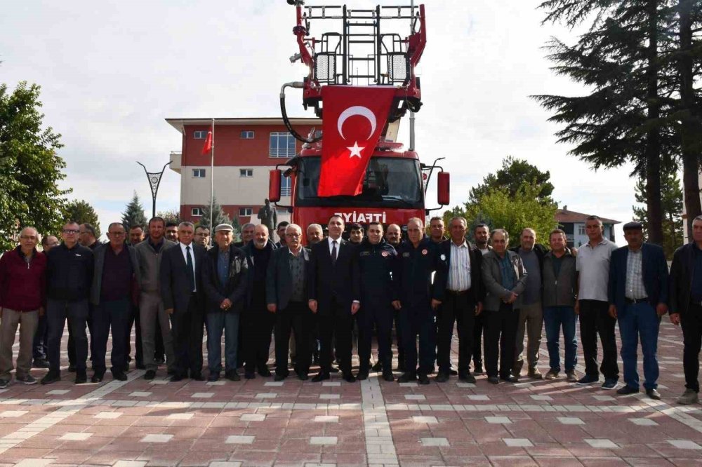 Yeni İtfaiye Aracı Hizmete Alındı