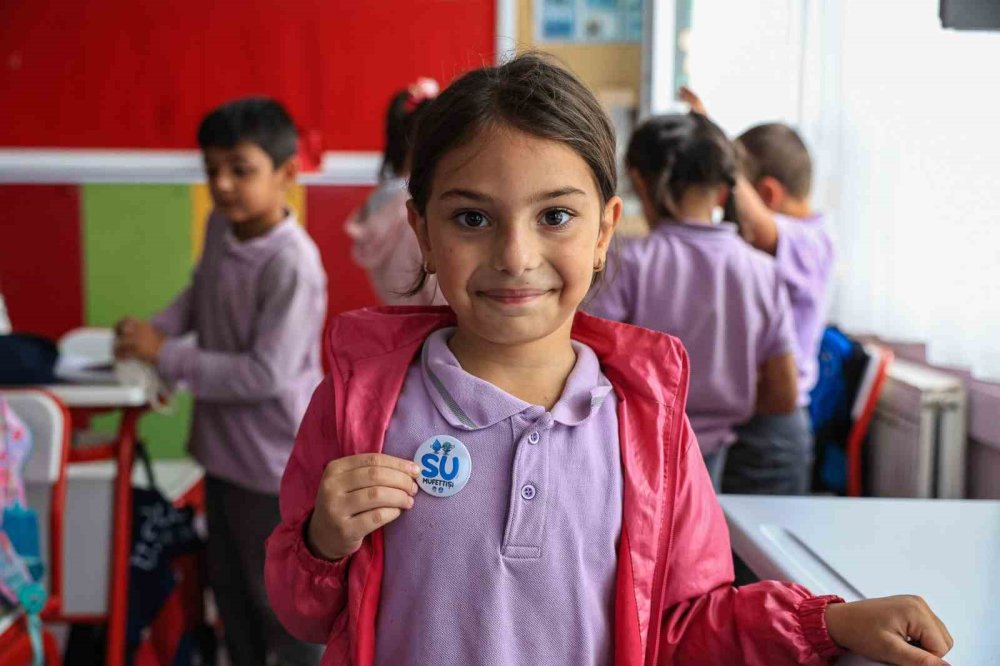 ‘Su Müfettişi’ Minikler İş Başında