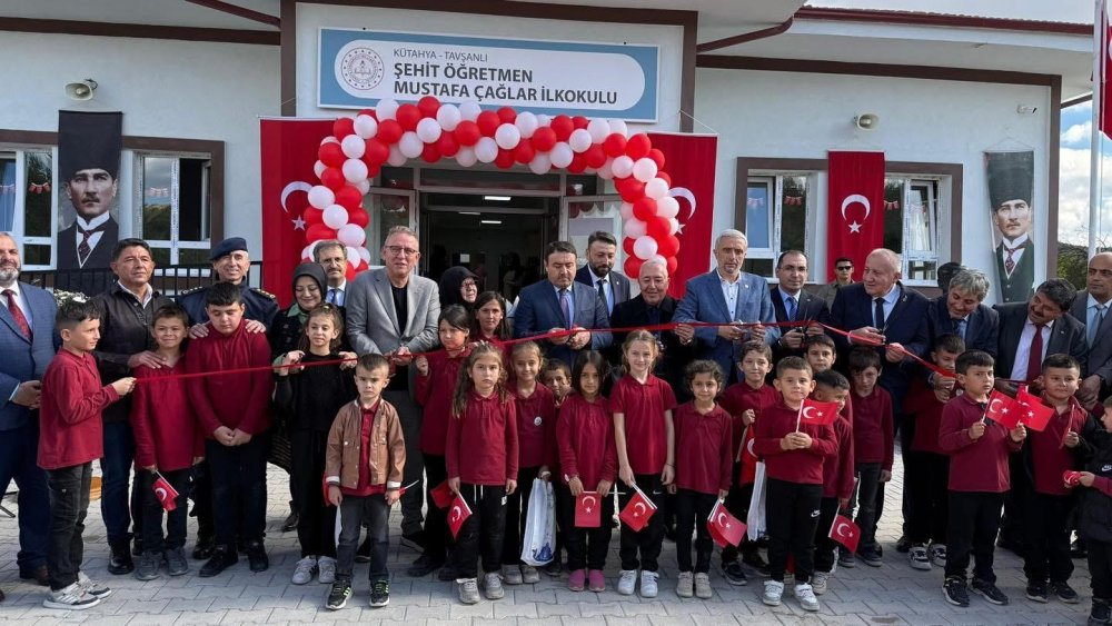 Yapımı Tamamlanan İlkokul Hizmete Açıldı