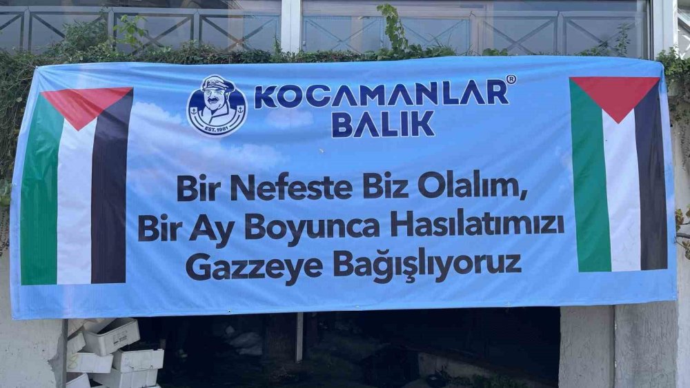5 Restoranın 1 Aylık Hasılatını Gazze’ye Bağışlayacak