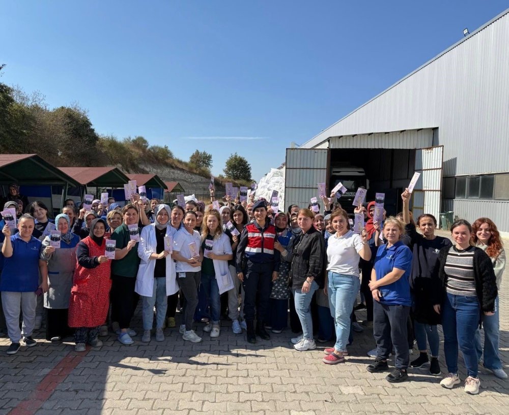 Jandarmadan Kadına Şiddete Karşı Yoğun Mesai