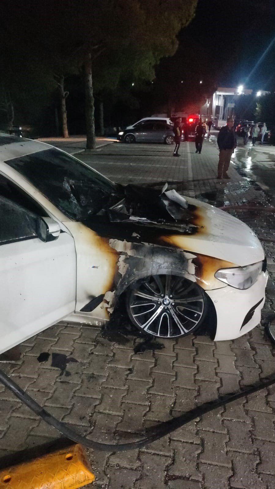 Otoparkta Araç Yangını