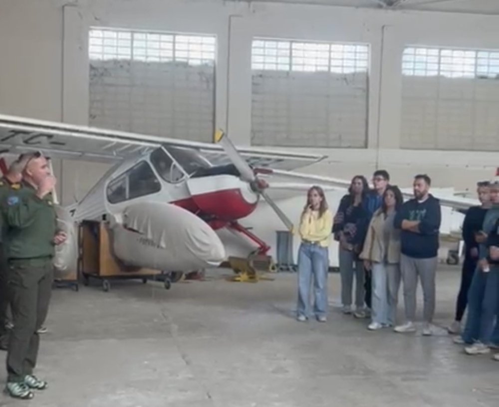 Üniversite Öğrencileri İnönü Havacılık Eğitim Merkezi’ni Ziyaret Etti