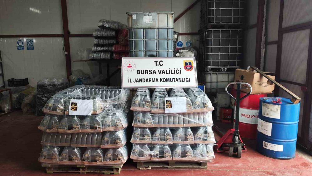 Kaçak Motor Yağı Üretimine Operasyon