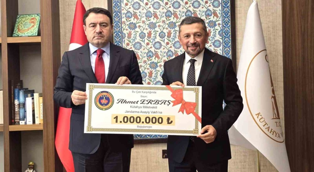 Jandarma Teşkilatına 1 Milyon TL Bağış