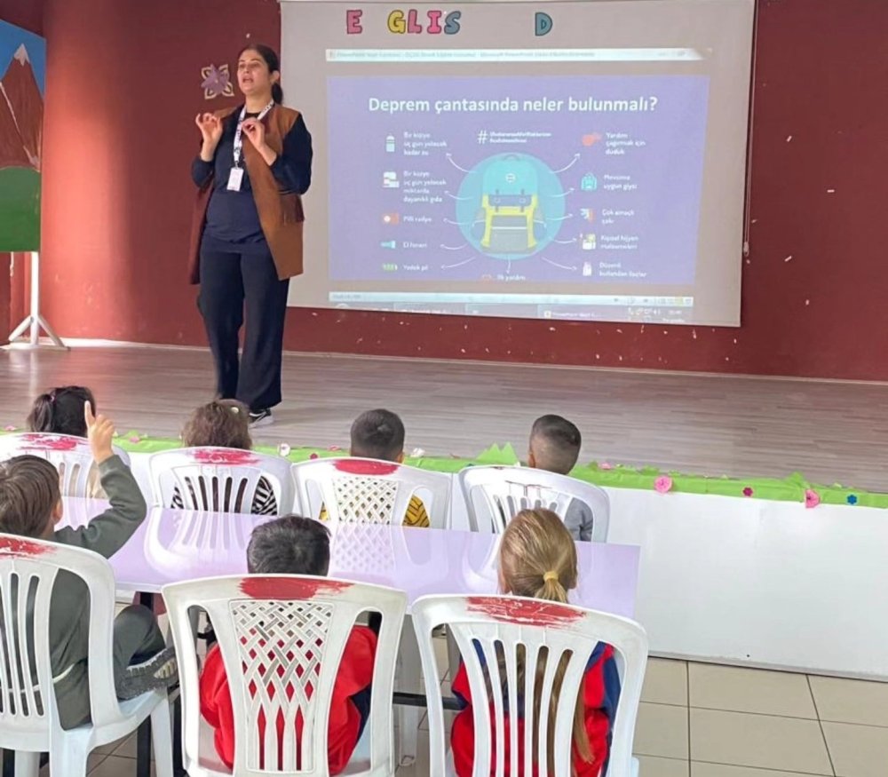 Öğrenciler 112 Acil Çağrı Merkezi Hakkında Bilgilendirildi