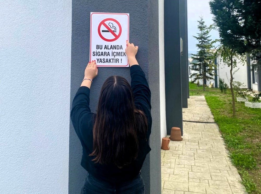 Öğrencilerden Dumansız Hava Sahası Farkındalığı