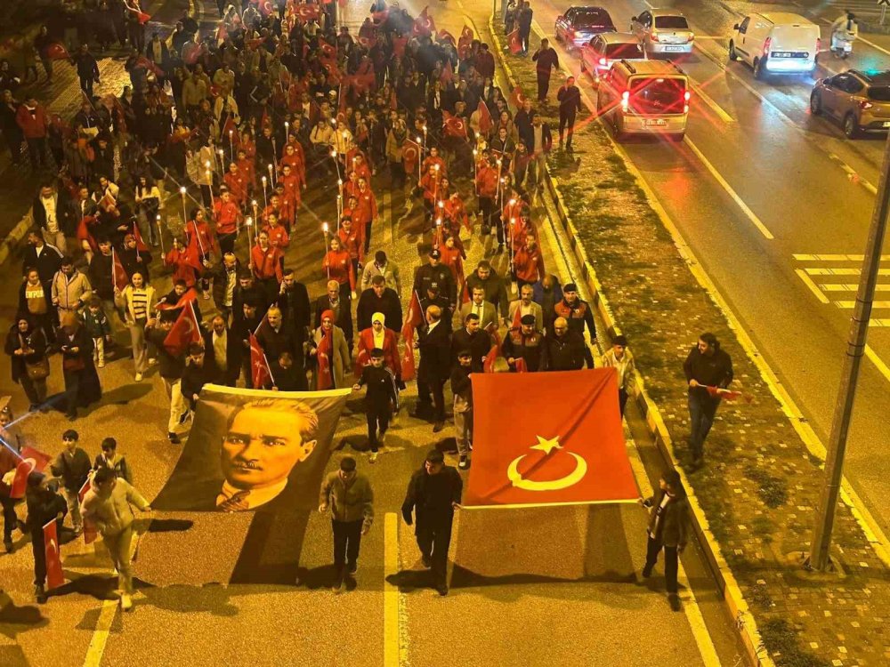 Osmaneli’de Fener Alayı Düzenlendi