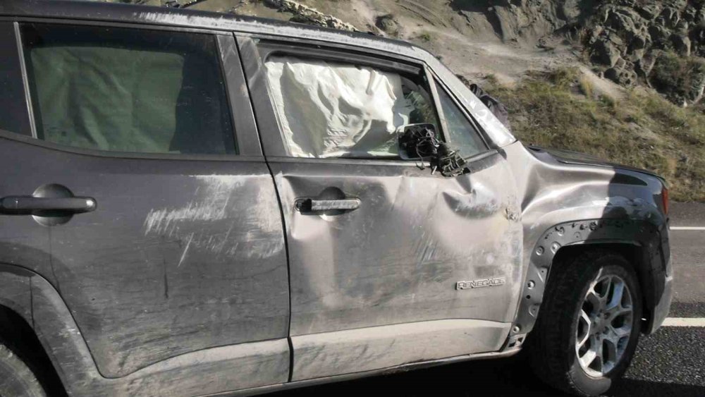 Yaşanan Trafik Kazasında 1 Kişi Yaralandı