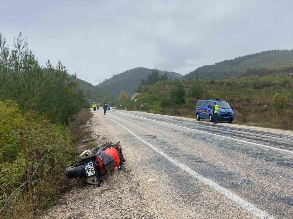 Dikenliboğaz'da kaza