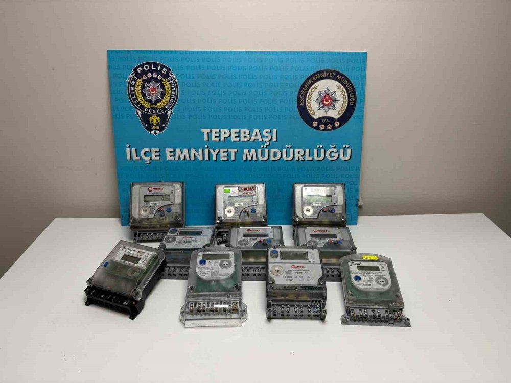 10 Adet Elektrik Sayacını Çalan Şüpheli Yakalandı