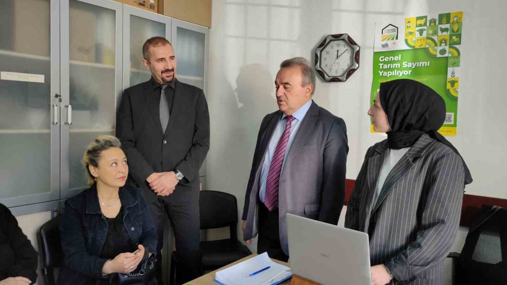 Bozüyük’te 2025 Genel Tarım Sayım Kayıtları Devam Ediyor