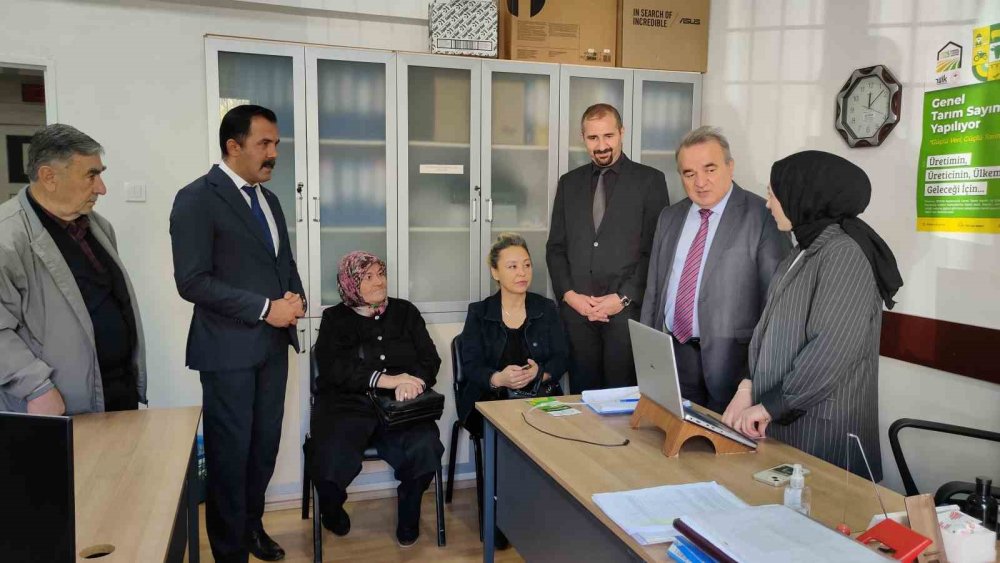 Bozüyük’te 2025 Genel Tarım Sayım Kayıtları Devam Ediyor