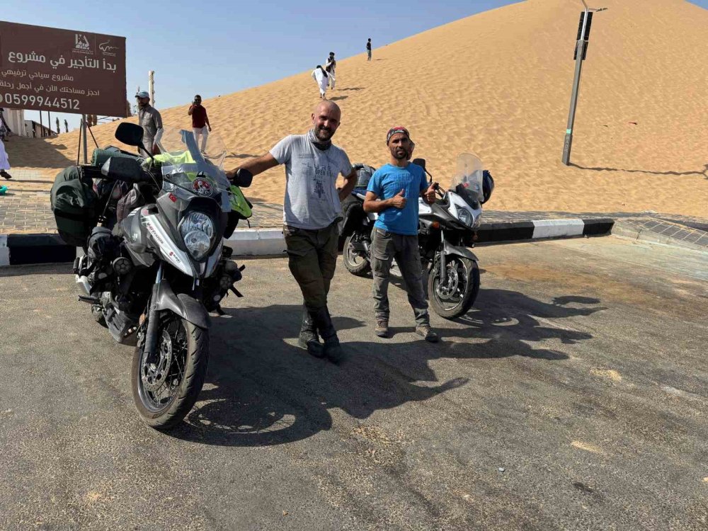 Motosikleti İle 250 Bin Kilometre Yol Yaptı: Son Durağı Umre Oldu