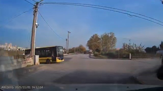 Trafikte Ölümle Burun Buruna Geldiler