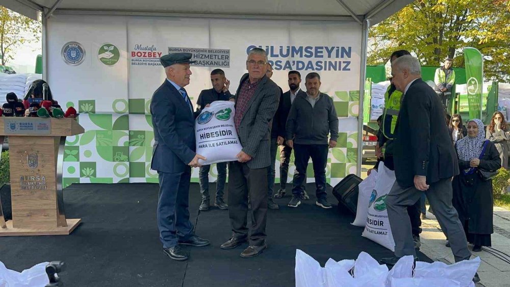 Çiftçilere 47 Ton Buğday Tohumu Desteği