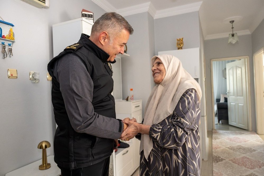 İl Emniyet Müdürü Gökalp Şener Şehit Ailelerini Ziyaret Etti