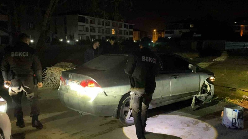 Dur İhtarına Uymayan Sürücü, İnşaat Alanında Yakalandı