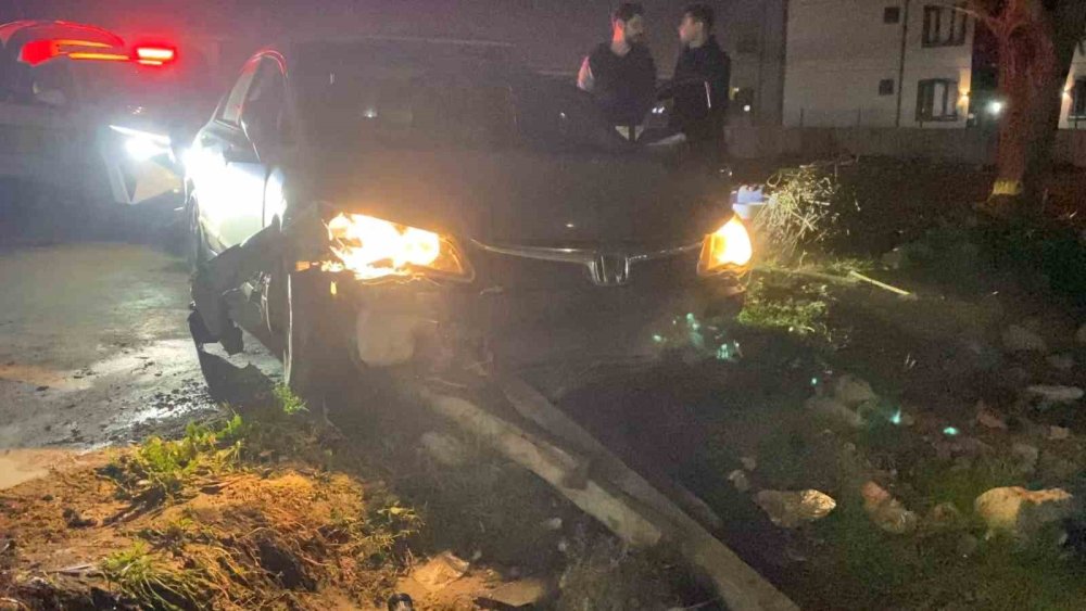 Dur İhtarına Uymayan Sürücü, İnşaat Alanında Yakalandı