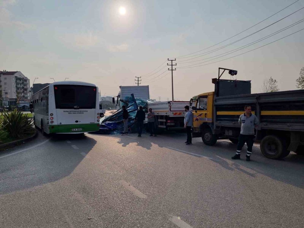 Tonlarca Ağırlıktaki Cam Tuzla Buz Oldu